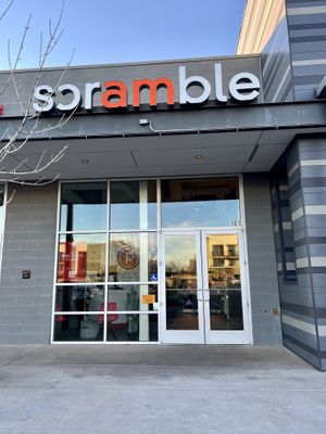 Front of restaurant   at Scramble in Tempe