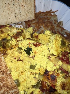 Veggie scrambler  at Scramble in Tempe