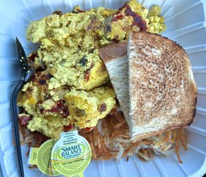 Veggie scrambler  at Scramble in Tempe