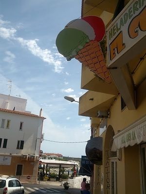 El Cucurucho at El Cucurucho Heladeria  - Es Castell in Menorca