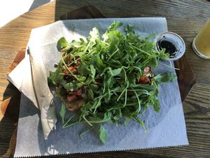 Avocado toast at Coco Plum Place in Key Largo