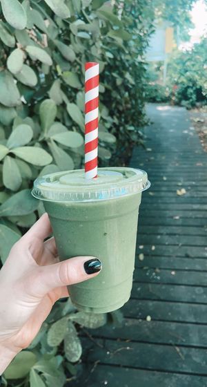 mean green smoothie at Coco Plum Place in Key Largo