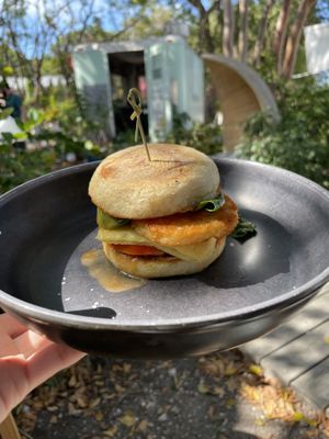 Breakfast Sammie  at Coco Plum Place in Key Largo