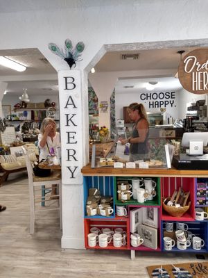 Inside Coco Plum Place...  Great vegan/vegetarian selections...allot and oh do yummy.  Grateful to have nearby! at Coco Plum Place in Key Largo