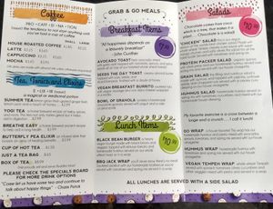 Menu at Coco Plum Place in Key Largo