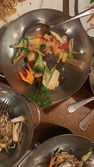 Cooked vegetables  at Puce in Aarberg