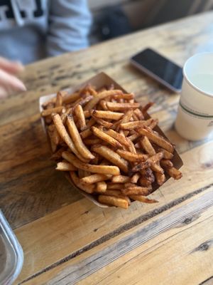 Medium fries  at Shack Attakk in Mont-saint-hilaire