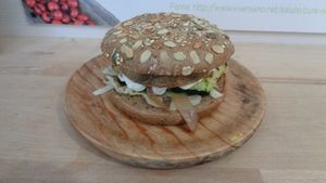 Veggieburger. at Nectare in Bologna