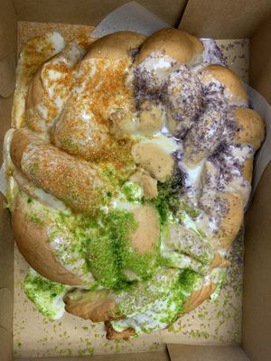 Cinnamon King Cake at The Velvet Pig in Lake Charles
