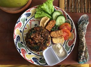 Tutug oncom at Urban Jungle in Ubud