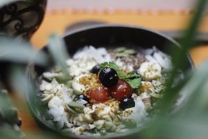 Smoothie bowl at Urban Jungle in Ubud