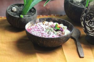 Smoothie bowl at Urban Jungle in Ubud