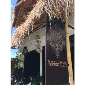 Welcome to Urban Jungle Tattoo & Cafe - all is vegan at Urban Jungle in Ubud