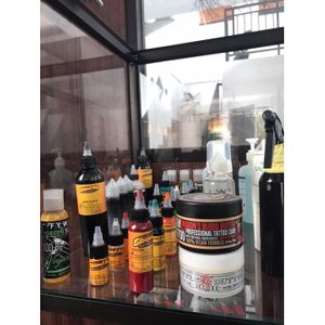 Our supplies we use for tattooing is all vegan and with high class hygiene standard quality!  at Urban Jungle in Ubud