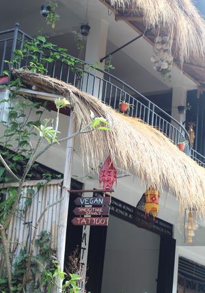 Welcome inside at Urban Jungle in Ubud