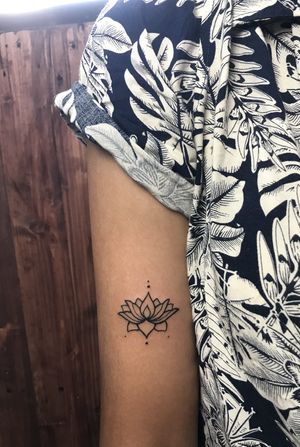 Lotus tattoo at Urban Jungle in Ubud