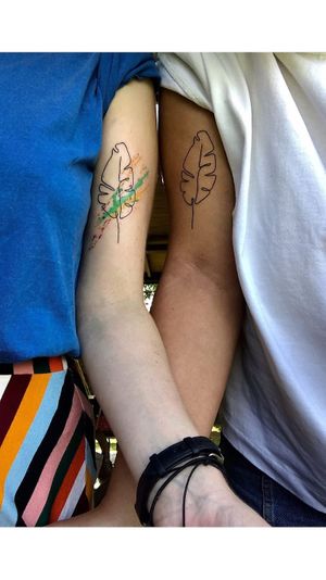 Friendship tattoo at Urban Jungle in Ubud