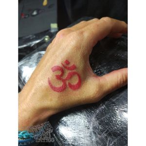 Om sign for Vegan custumer at Urban Jungle in Ubud