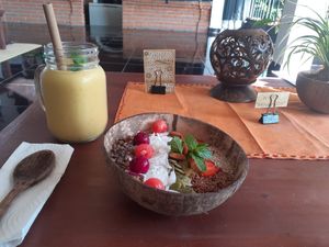 Wake up bowl at Urban Jungle in Ubud