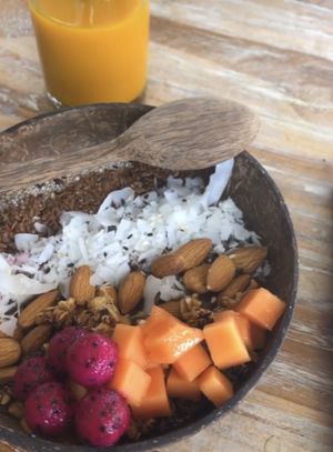Smoothie bowl  at Urban Jungle in Ubud