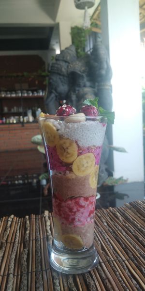 chia pudding at Urban Jungle in Ubud