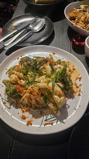 Broccoli at Din Dins in Albury