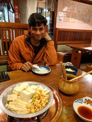 The joy of finding authentic vegetarian food in Japan :) at Gotoku-tei in Nagano
