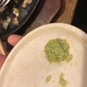 Close up of the wasabi. It is so good!  at Gotoku-tei in Nagano