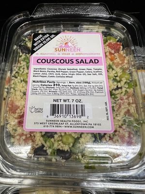 Couscous saladd  at Nature's Pantry in Fishkill