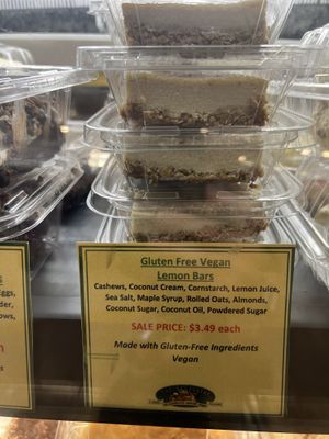Lemon bars (seasonal deli special)  at Nature's Pantry in Fishkill