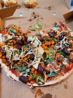 Standard vegan at Warburton Village Pizza Cafe in Warburton