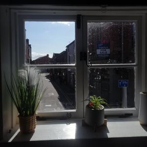 Lovely town view at The Stables in Hereford