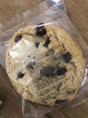 Vegan chocolate chip cookie (1,69€) #Veganuary at Domino's Pizza in Stuttgart