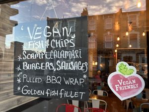 window  at Sutton and Sons - Graham Rd in North London