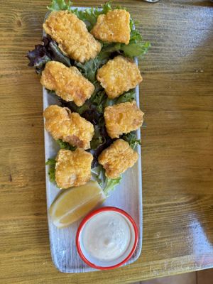  Vegan calamari   at Sutton and Sons - Graham Rd in North London