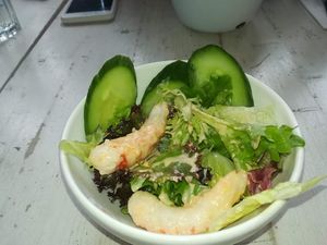 Vegan prawn cocktail at Sutton and Sons - Graham Rd in North London