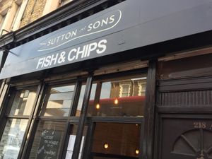 Outside at Sutton and Sons - Graham Rd in North London