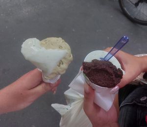 chocolate and lime e basil  at Panna & Co in Rome