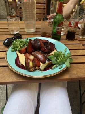 Hummus dish at Fig in Split