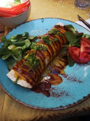 Vegan burrito at Fig in Split