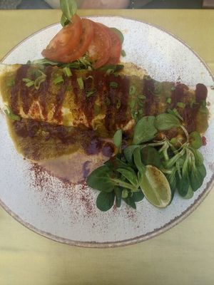 Vegan breakfast burrito   at Fig in Split