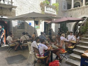 Courtyard  at Fig in Split