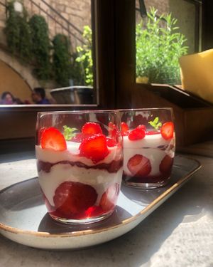 Strawberry Parfait at Fig in Split