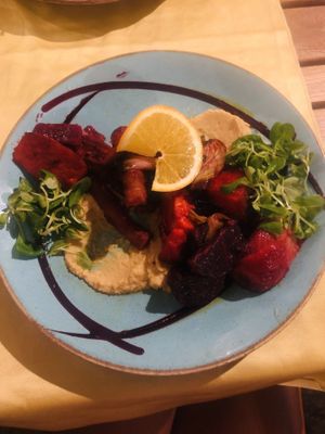 Vegetable hummus  at Fig in Split