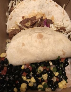 Jackfruit Tacos vegan  at The Royale in St Louis