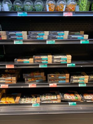 Many vegan choices   at Sushi Supply in Hamburg