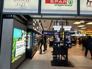 Front side of the shop  at Sushi Supply in Hamburg