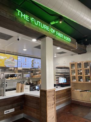 inside   at Plant Power Fast Food - SDSU in San Diego