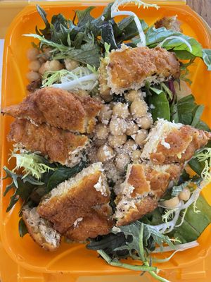 chicken caesar salad    at Plant Power Fast Food - SDSU in San Diego