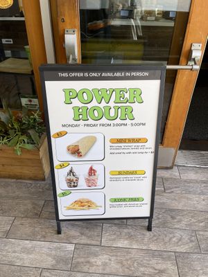 in person deals!   at Plant Power Fast Food - SDSU in San Diego